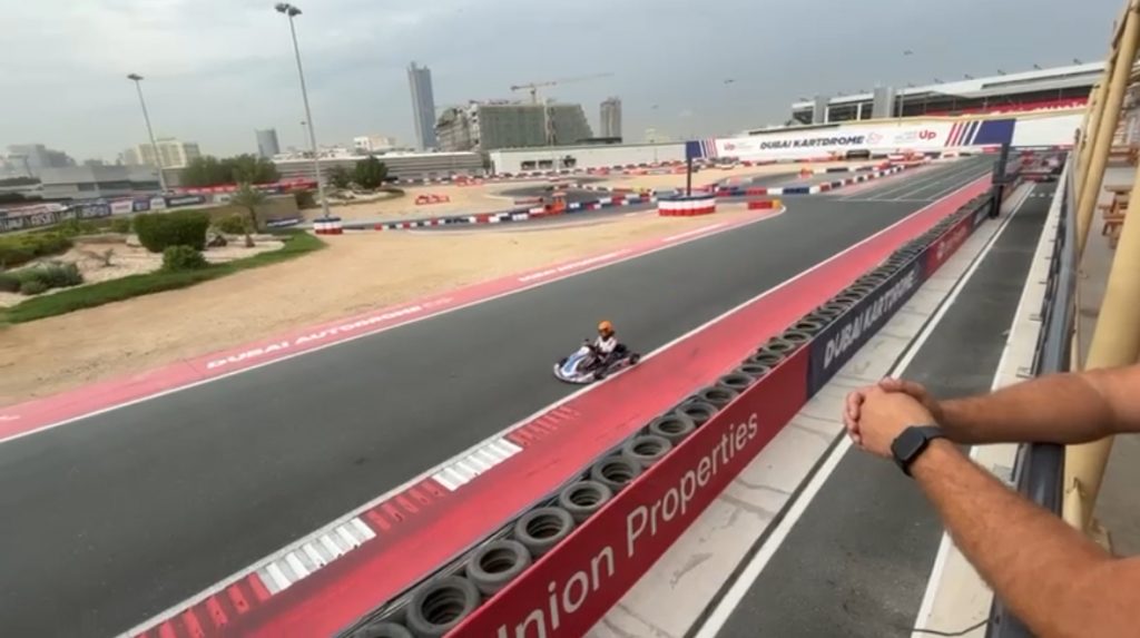 Danial Callaghan Racing In Dubai - SVN Capital Sponsorship