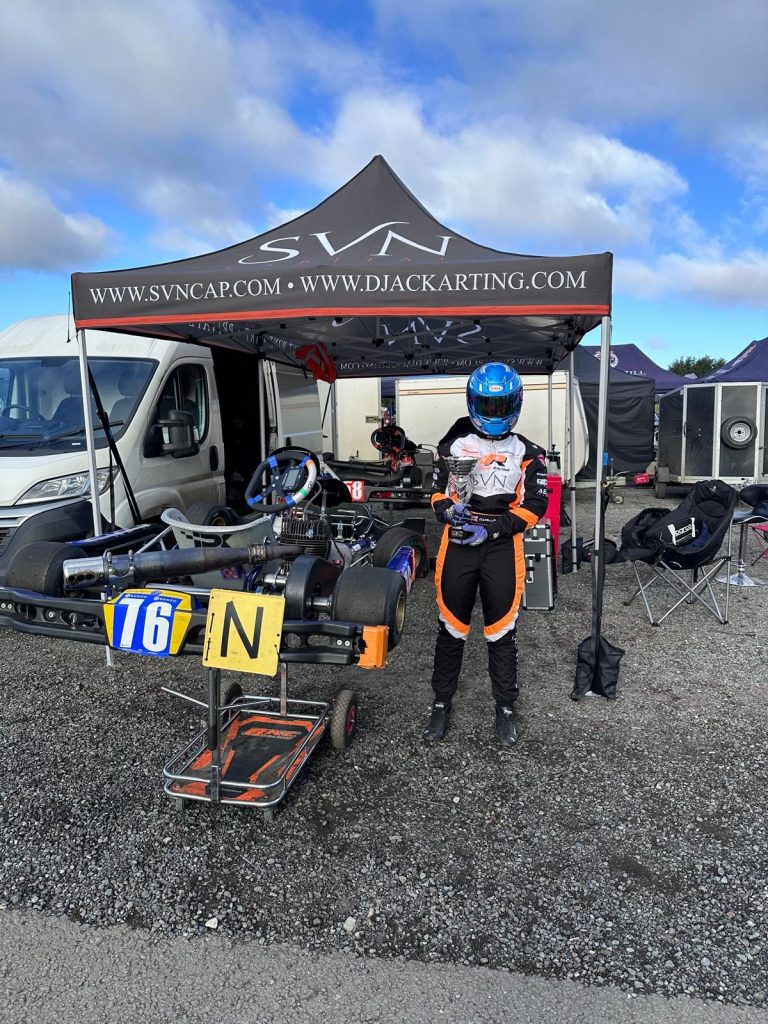 Lauren Callaghan Winning Novice of the Day - SVN Capital Sponsorship