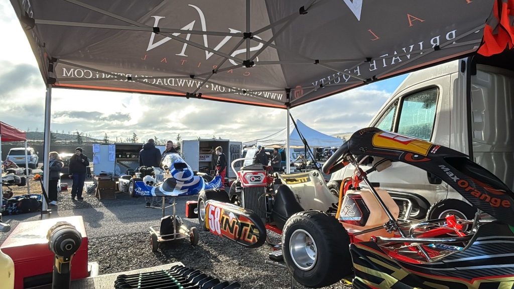 Danial Callaghan at Glan Y Gors in Wales - SVN Capital Sponsorship